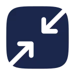 Minimize Square SVG Icon